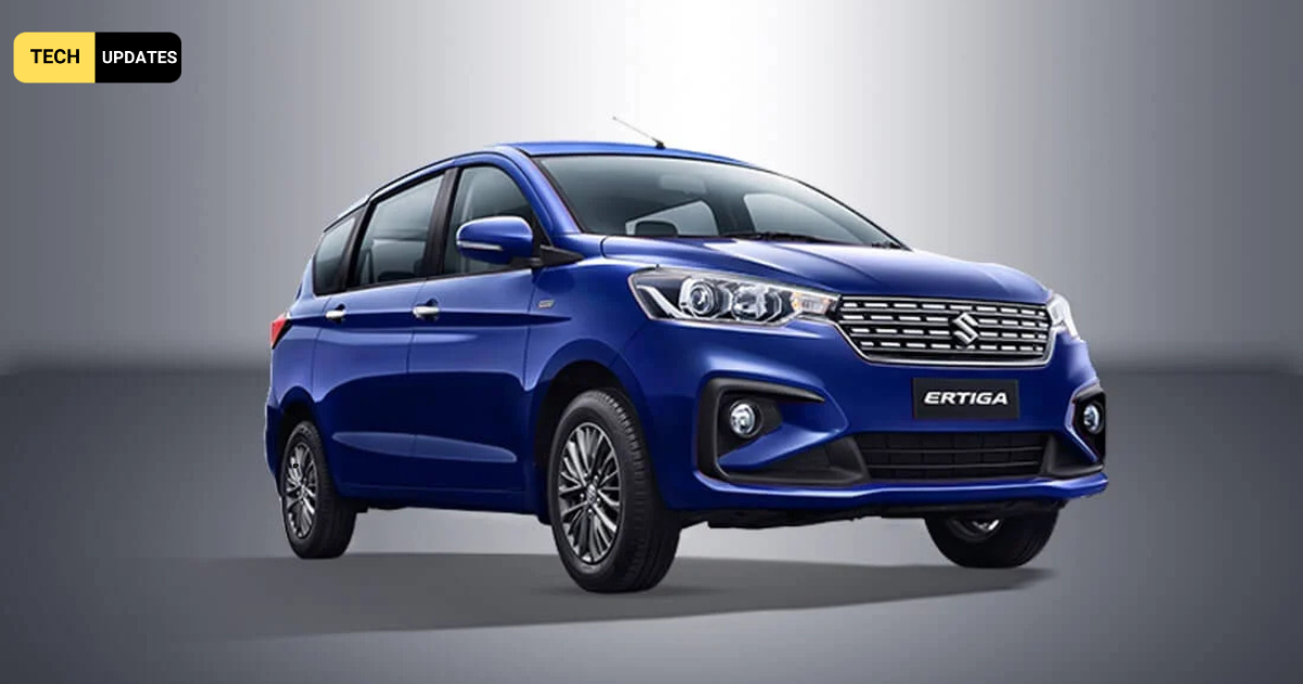 New Maruti Suzuki Ertiga blue