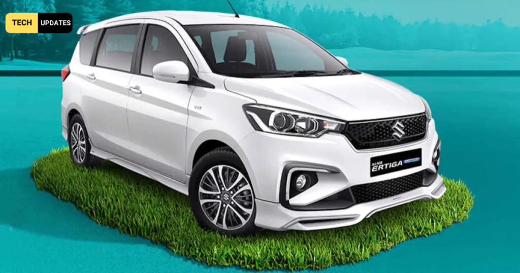 New Maruti Suzuki Ertiga white